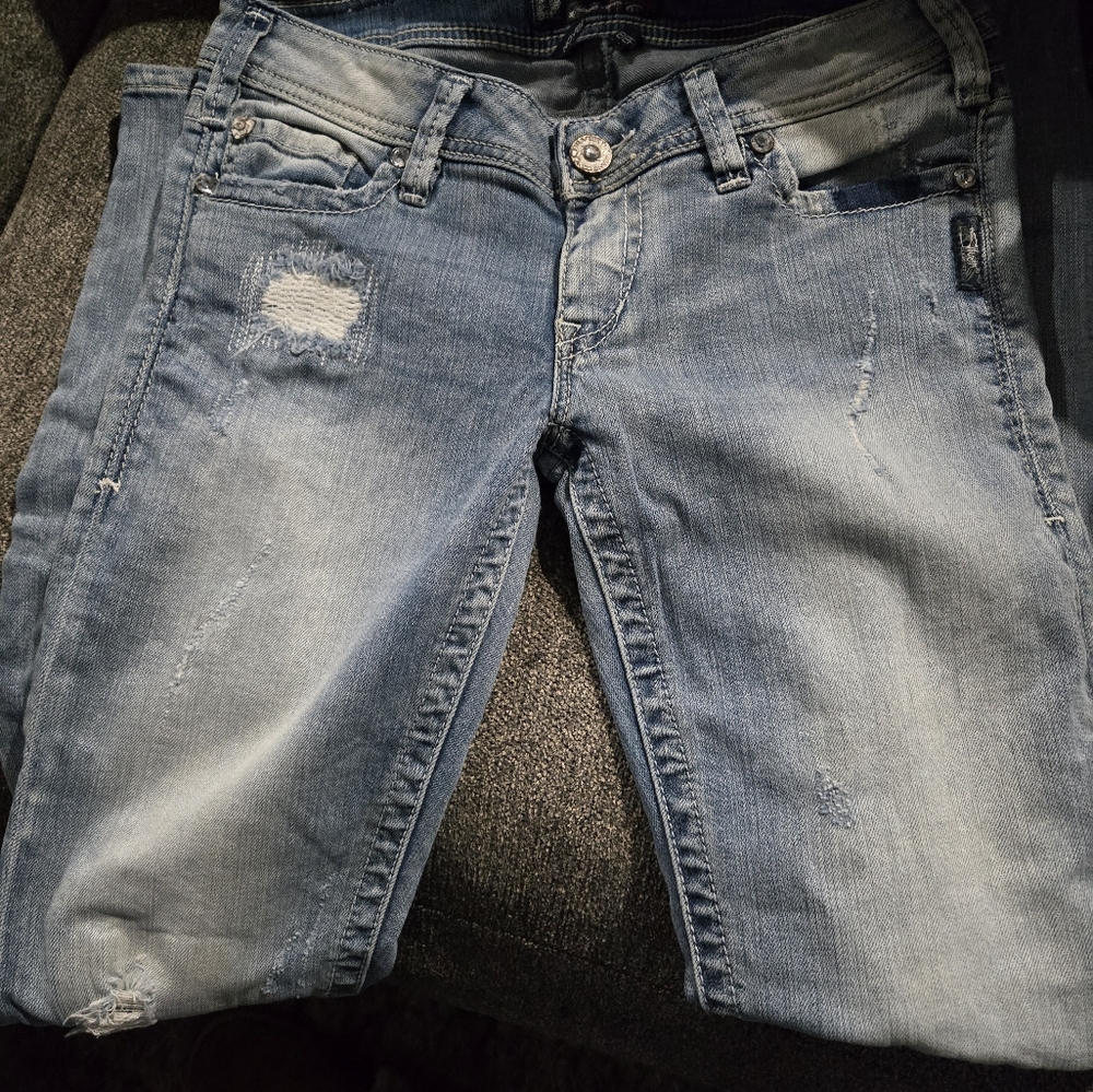 Silver Stone washed jeans